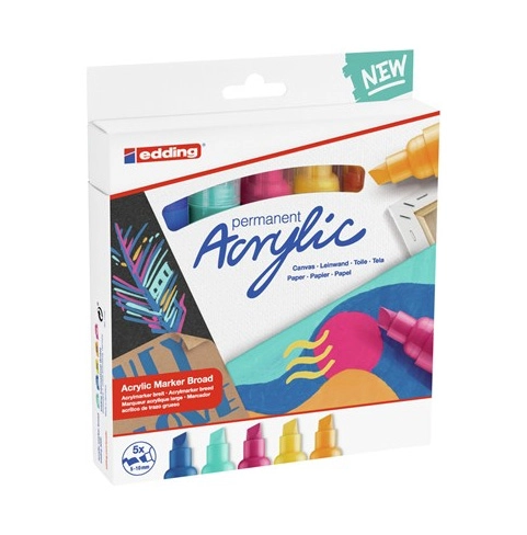 Edding 5000 Acrylic Marker Broad permanent