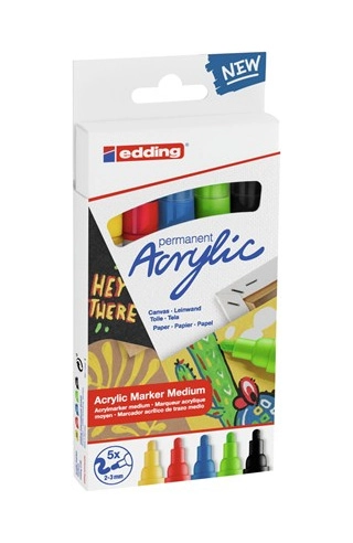 Edding 5300 acrylic marker fine permanent