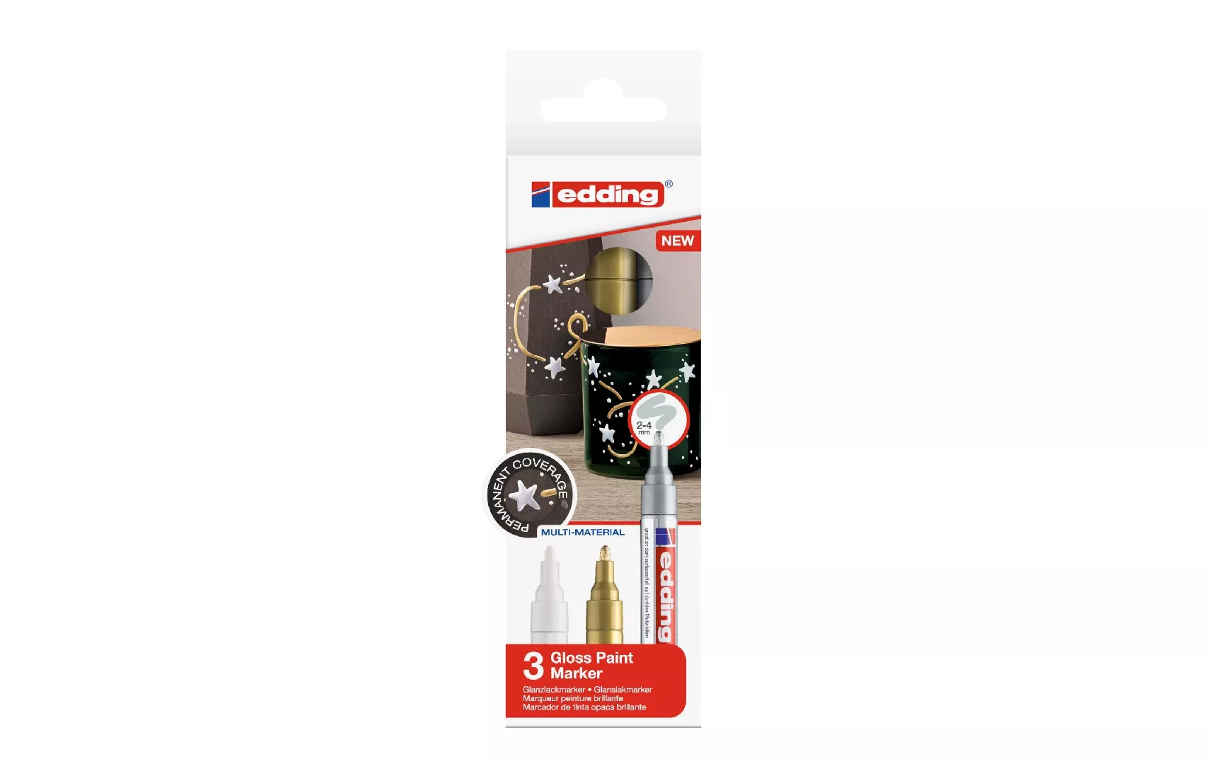 Edding 750 permanent marker Fine tip