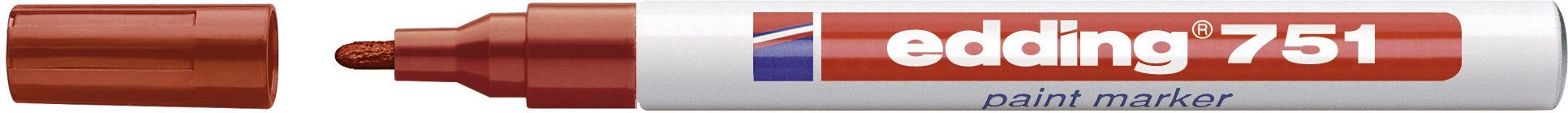 Edding 751 Paint Marker Red (4-751002)