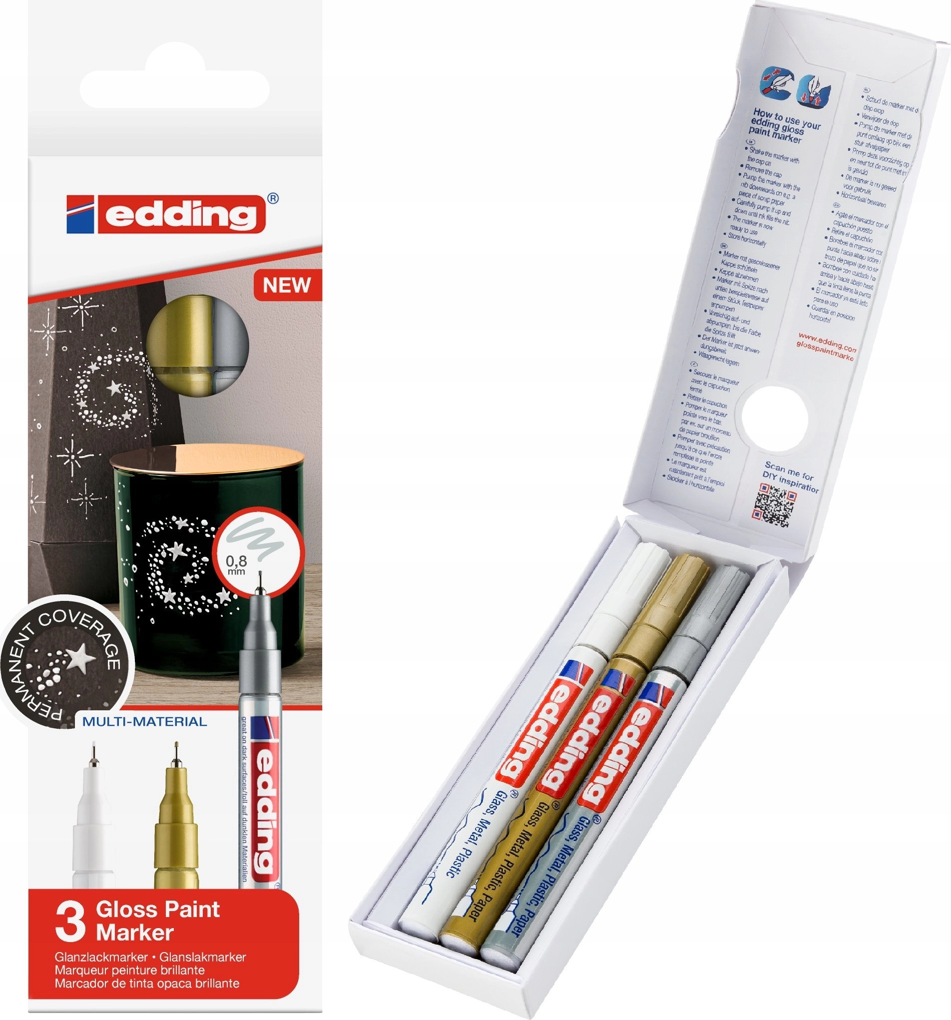 Edding Glossy oil marker e-780 EDDING