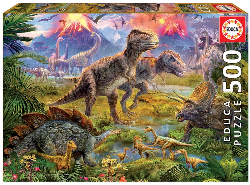 Educa Dinosaur Gathering Jigsaw puzzle 500