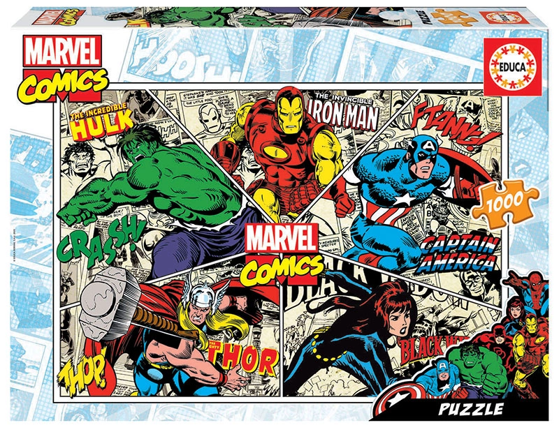 Educa Marvel Comics Jigsaw puzzle 1000