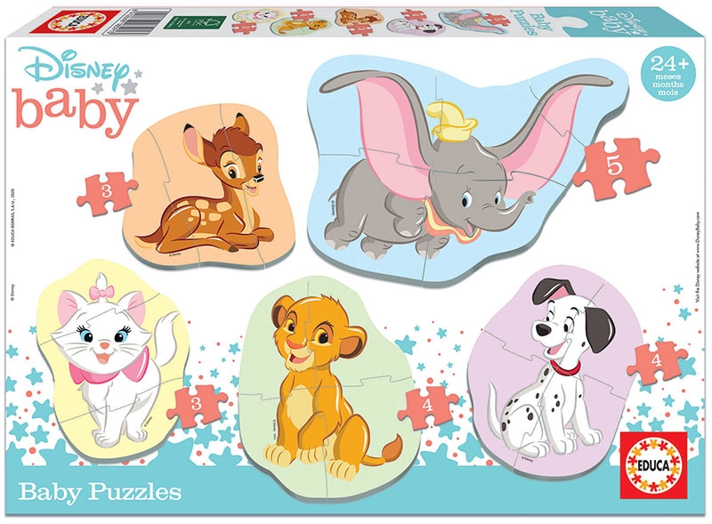 Educa 18591 puzzle Contour puzzle Animals