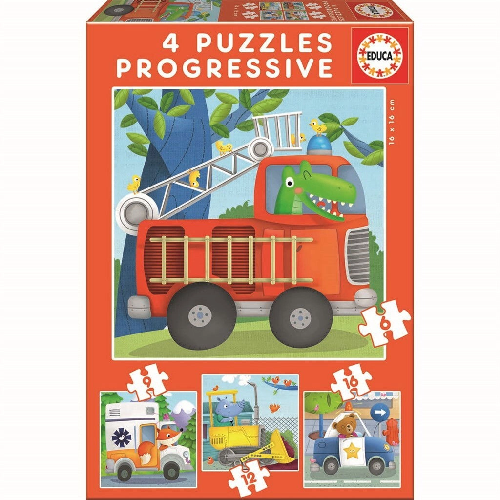 Educa - Puzzle - 6-9-12-16 Rescue