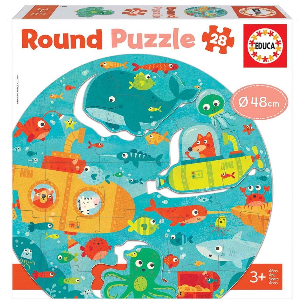 Educa - Round Puzzle Under the