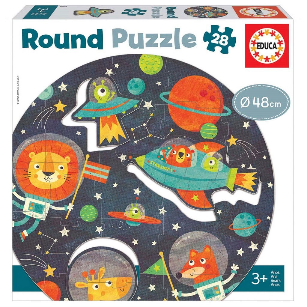 Educa Round Puzzle The Space (80-18908)