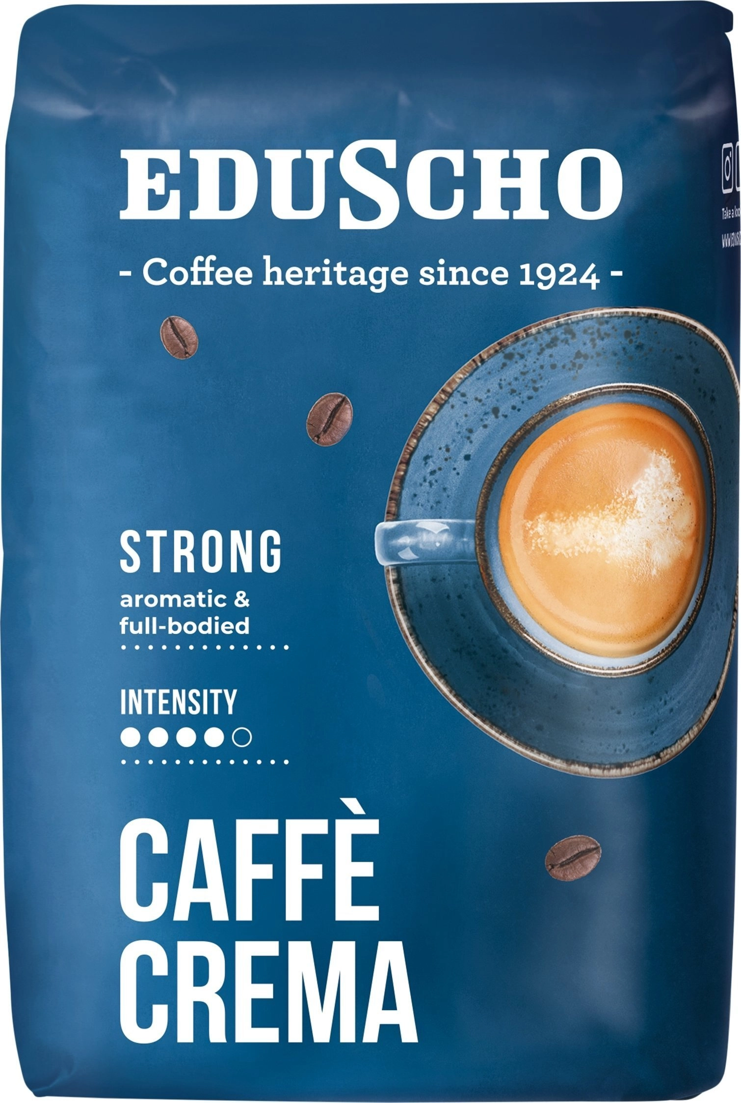 Kawa ziarnista Eduscho Crema Strong 500g