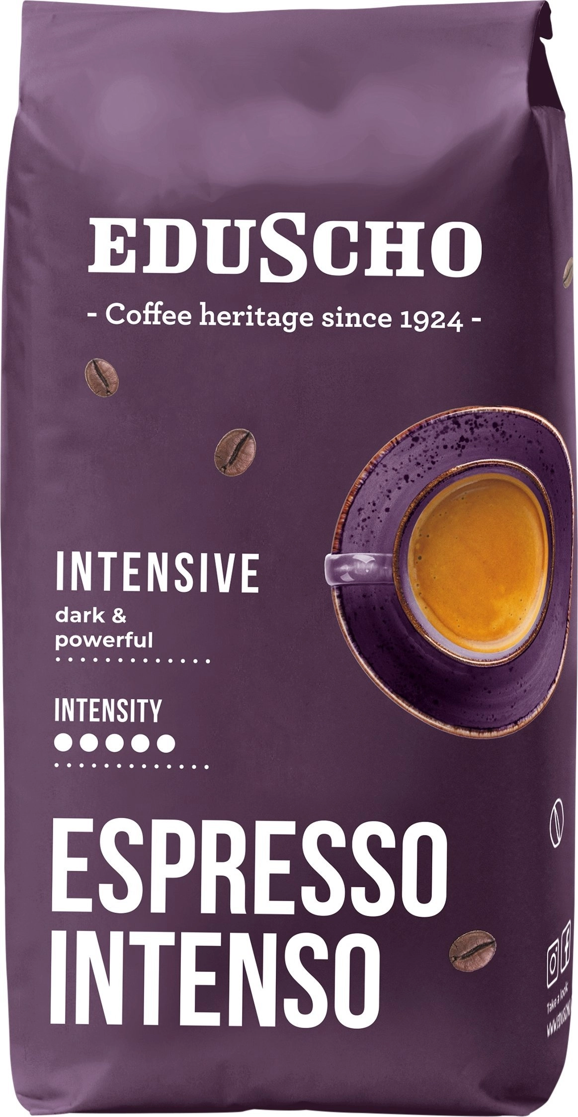 Eduscho Espresso Intenso coffee beans 1