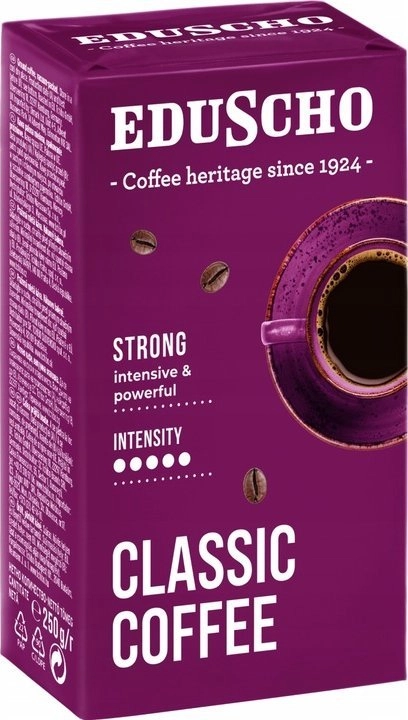 Eduscho Classic Strong ground coffee 250g