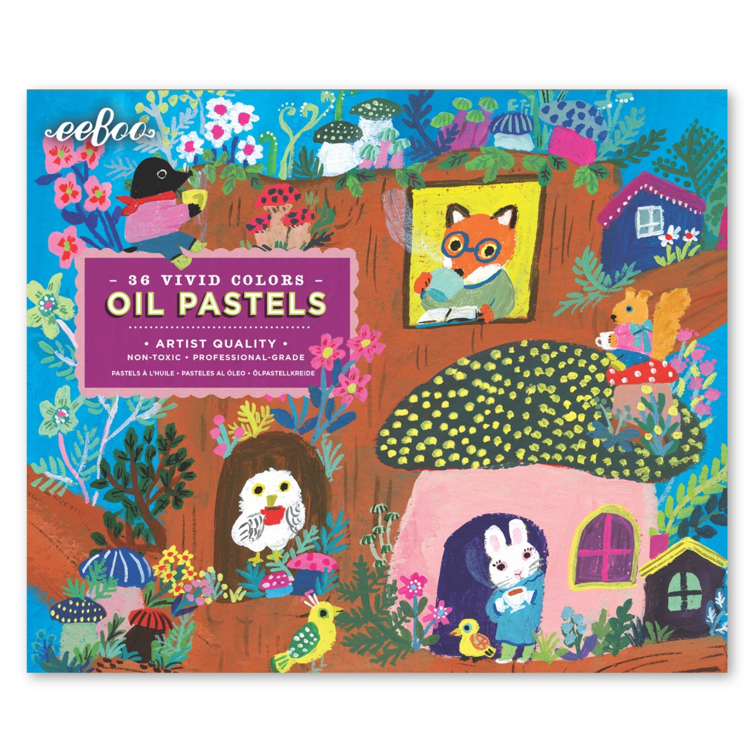 Eeboo - Oil Pastels 36 pcs