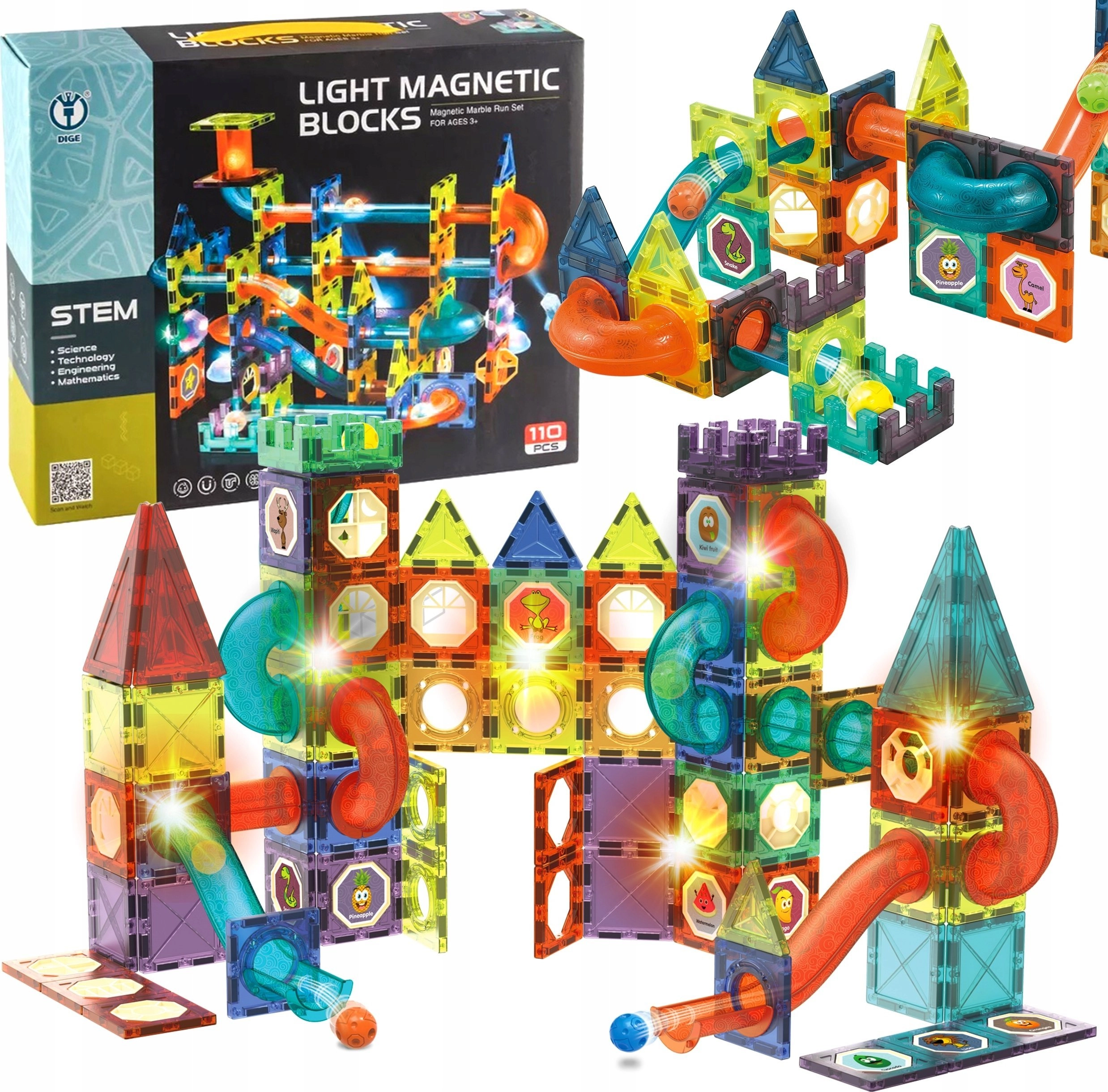 Egaleco B41C3 KLOCKI MAGNETYCZNE TOR KULKOWY