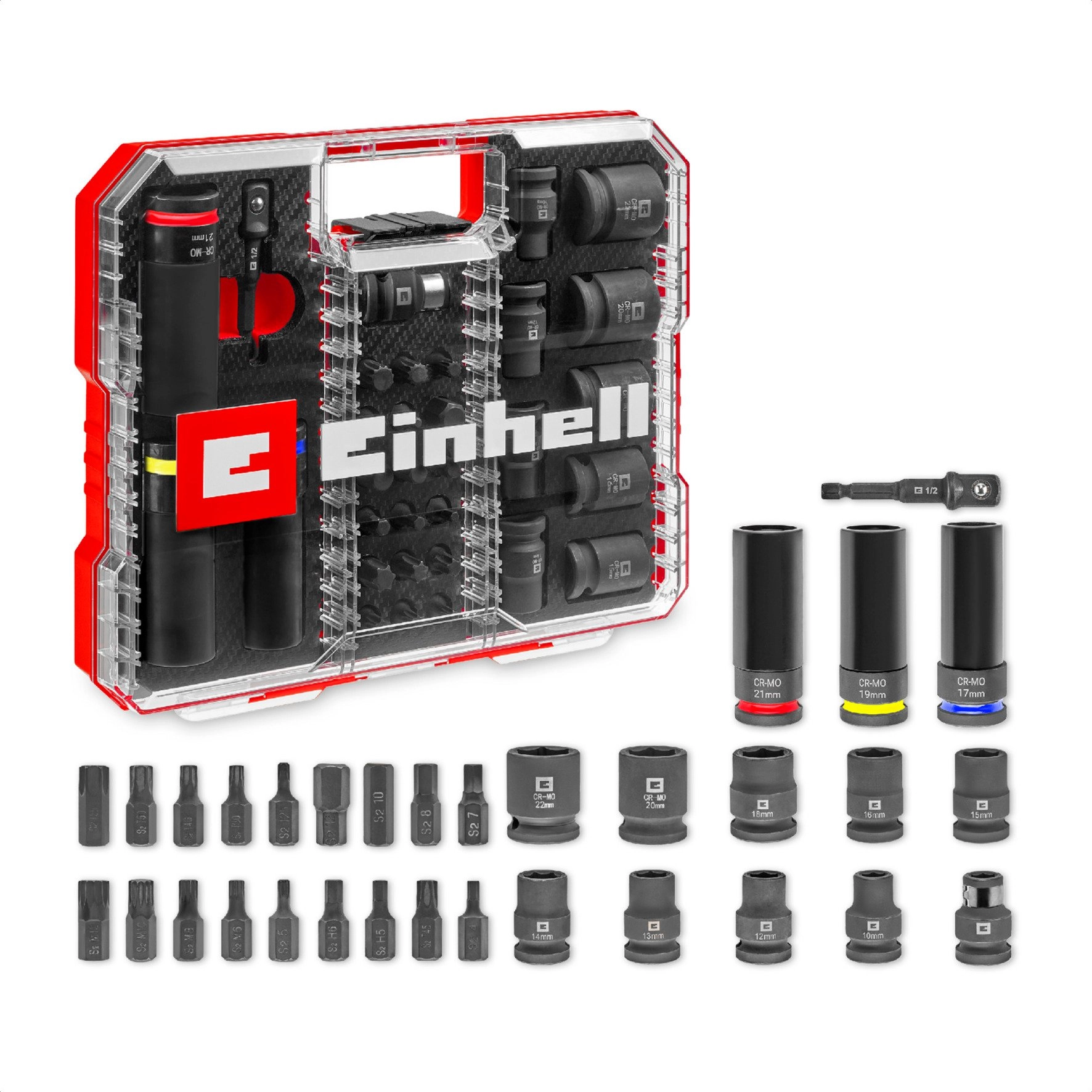 Einhell Impact Bit/socket bit set 1/2