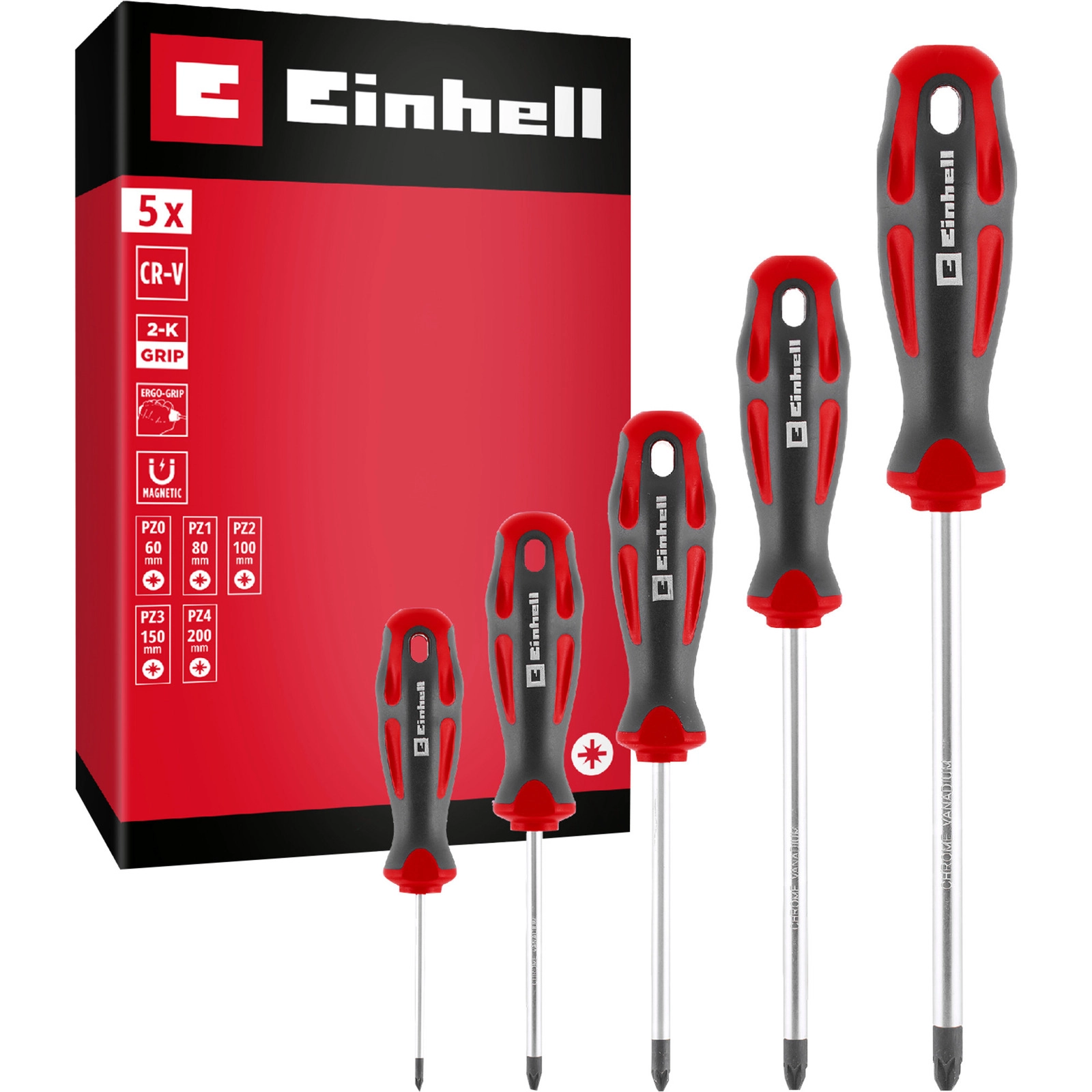 PZ SCREWDRIVER SET 5 PCS. 370535