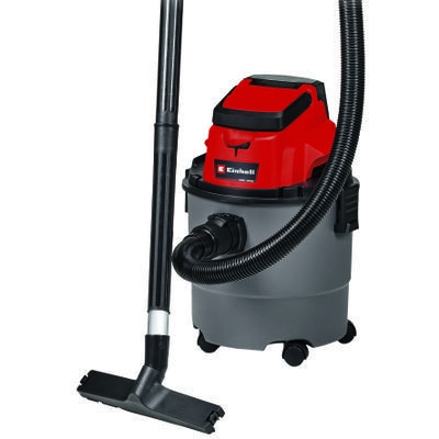 Einhell TC-VC 18/15 Li-Solo 15 L Trumuļa putekļu sūcējs Sauss/slapjš Putekļu maiss