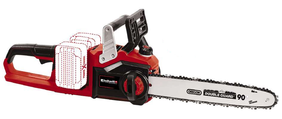 Einhell GE-LC 36/35 Li-Solo Black  Red