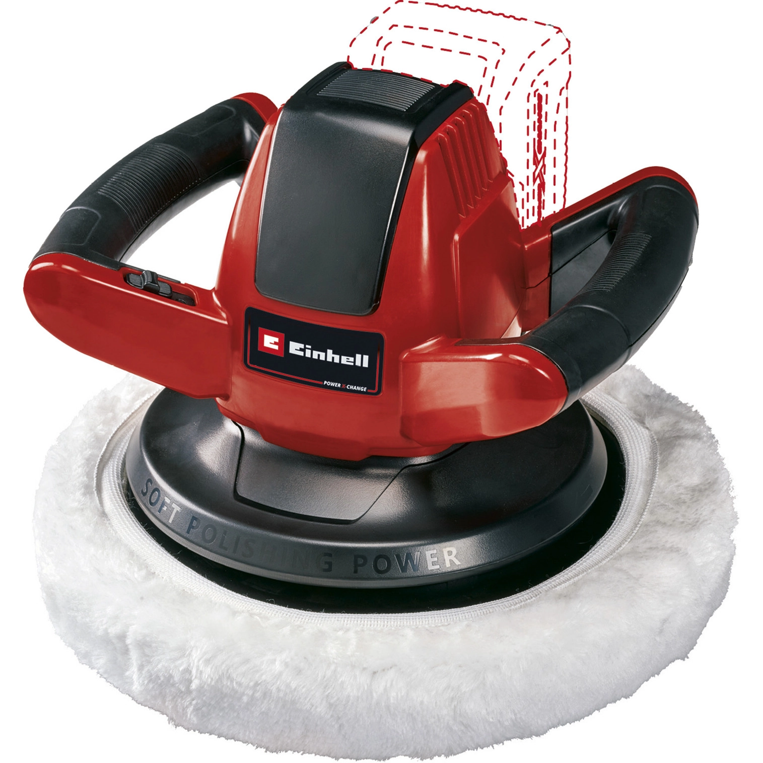 Einhell Akku-Autopoliermaschine CE-CB 18/254 Li-Only (2093301)