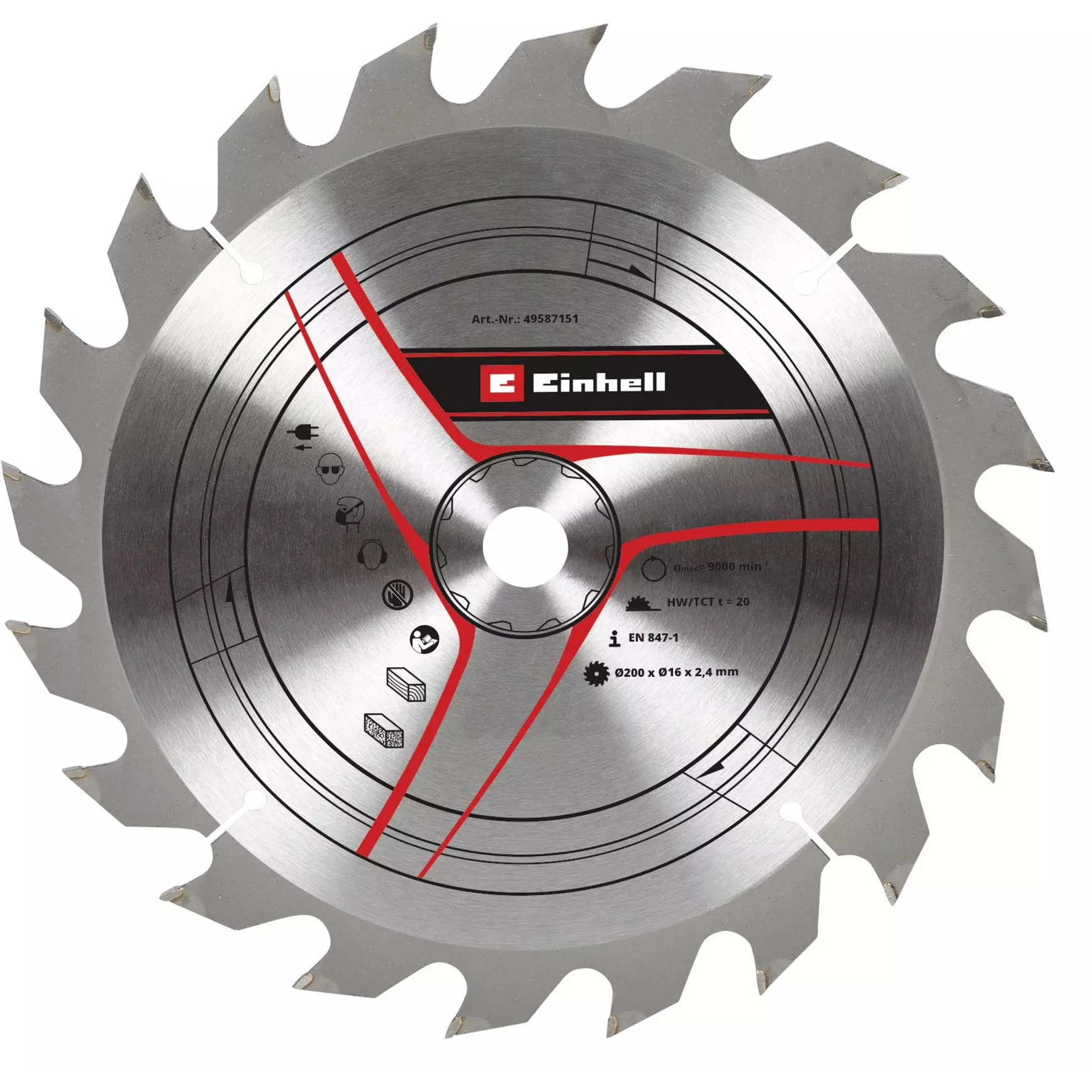Einhell Circular saw blade 20 cm