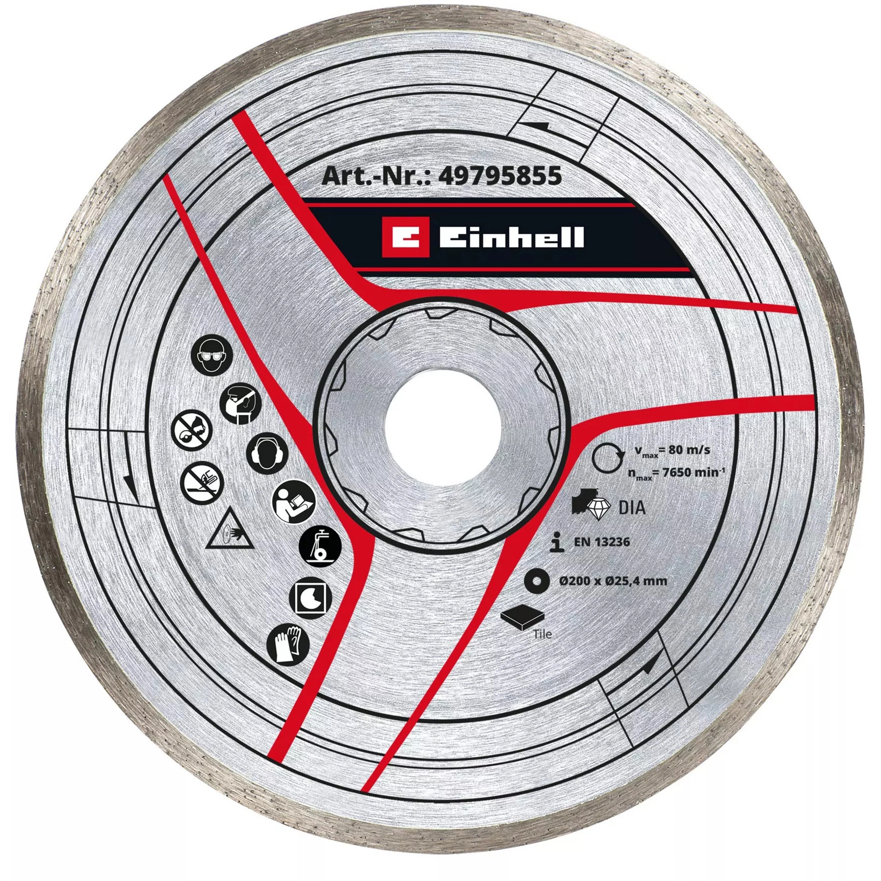 EINHELL diamond cutting disc  O 200