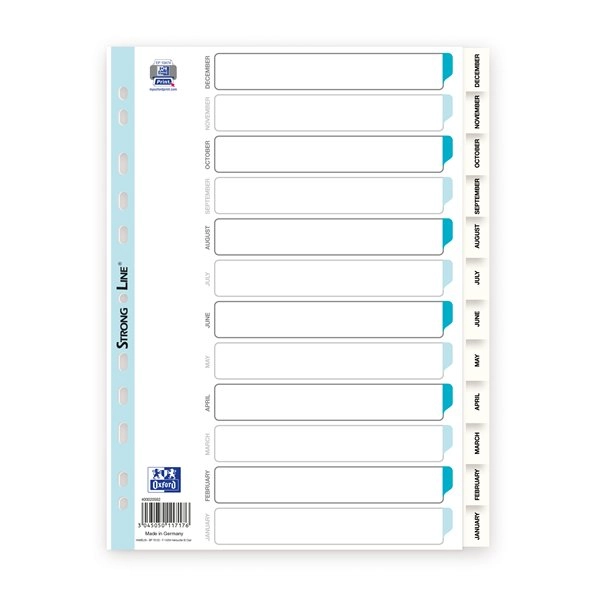 Elba 400020562 tab index Months tab
