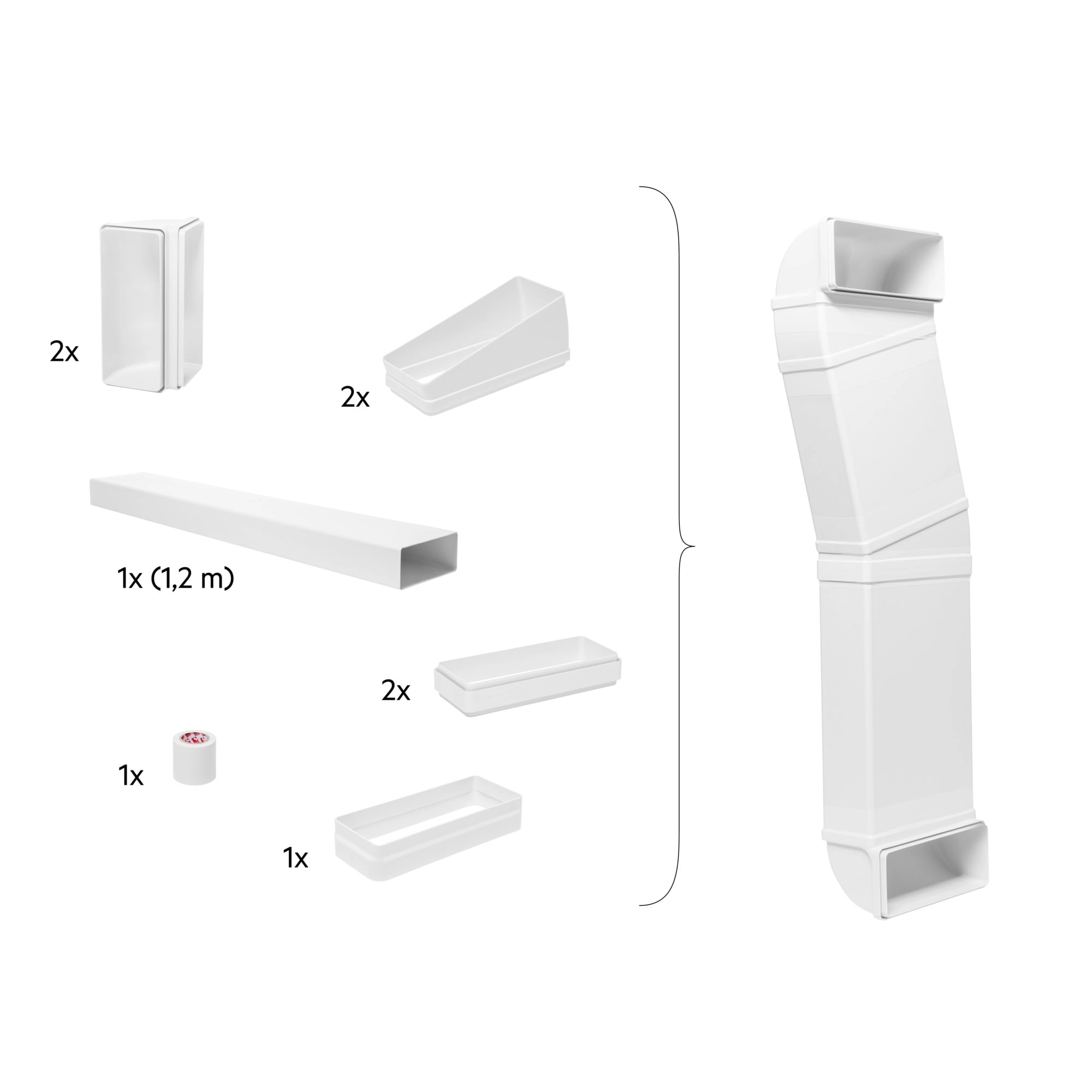 Electrolux M2CKCF01C Air circulation set 902