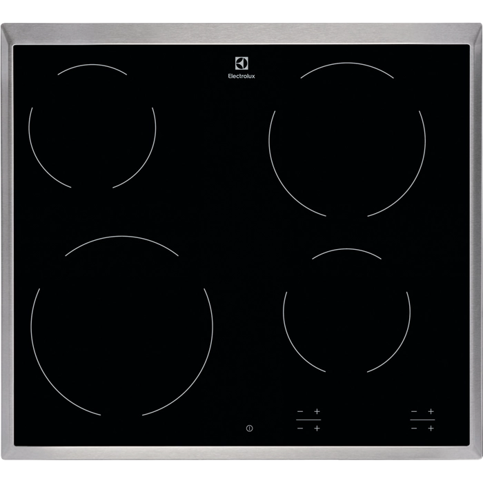 Electrolux HOC620X Black Silver Built-in Ceramic