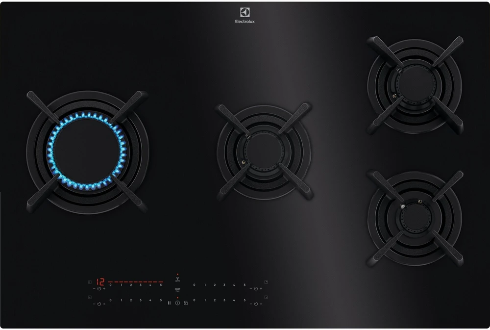 Electrolux KGV8473IK Black Built-in 80 cm