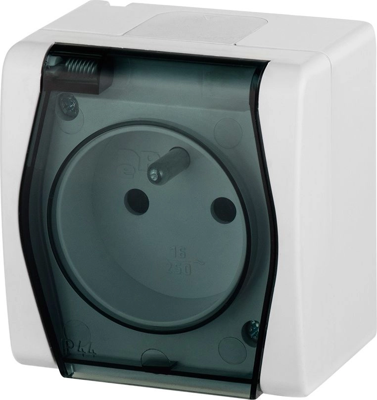 Elektro-Plast Hermes2 Single hermetic socket with/with