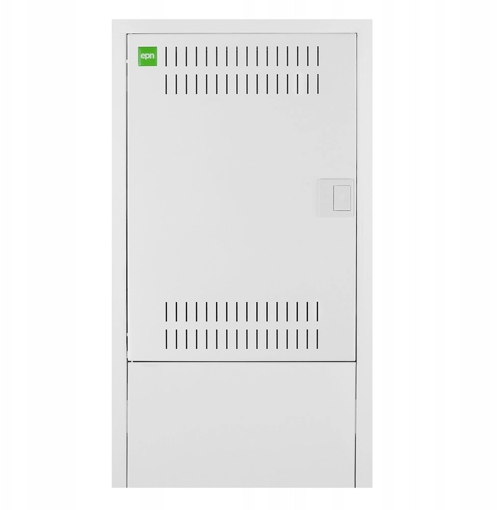 Elektro-Plast Free-standing multimedia switchboard  metal  white