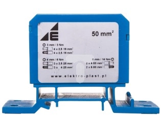 Elektro-Plast Distribution block 2x4-50mm2 + 3x2