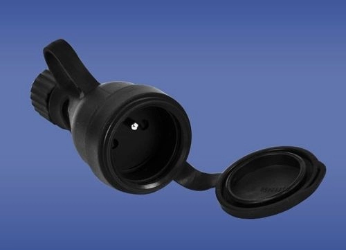 Elektro-Plast Portable rubber socket 16A 2P+Z