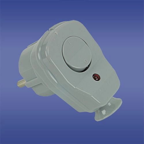 Elektro-Plast Removable angle plug with switch