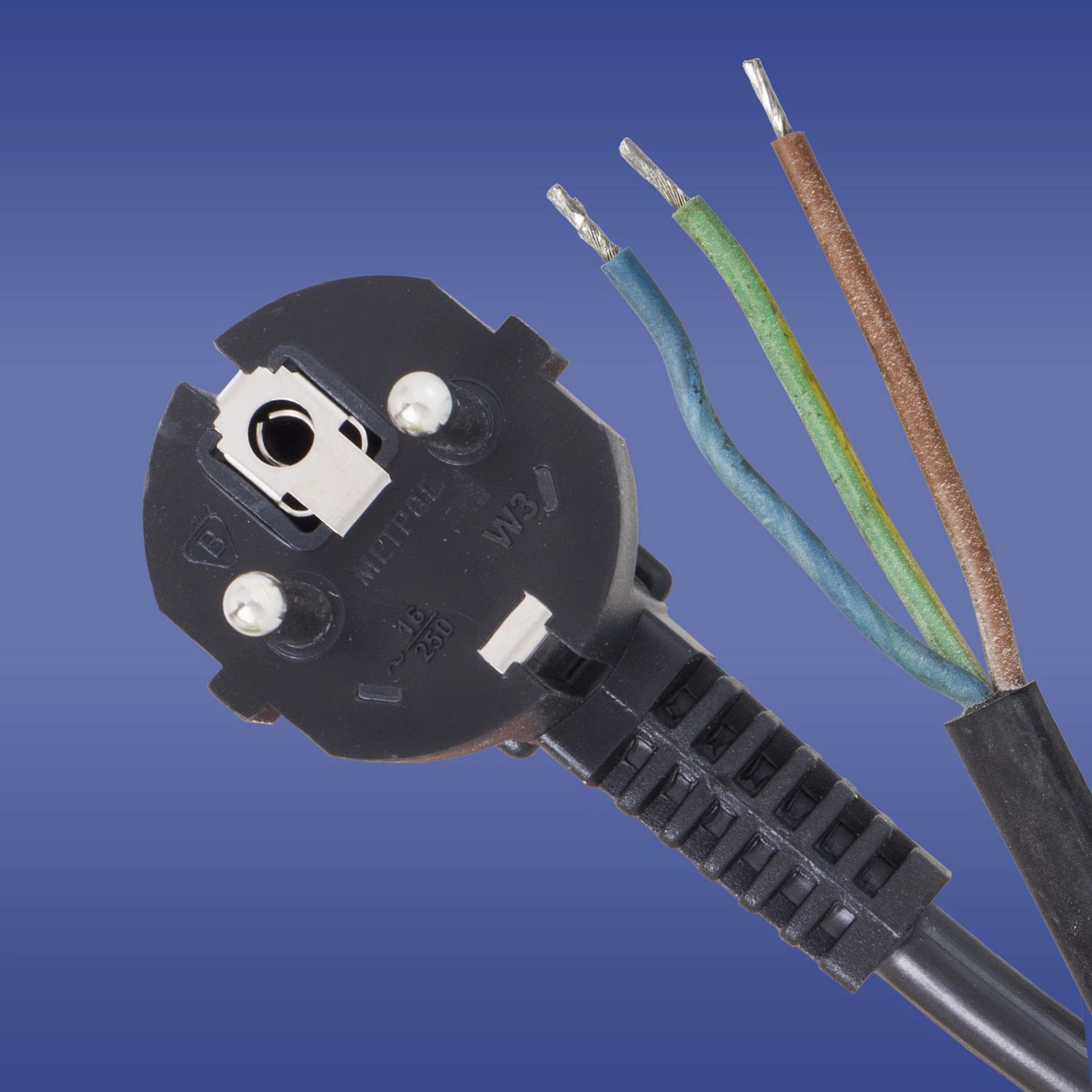 Elektro-Plast Connection cable with angled plug