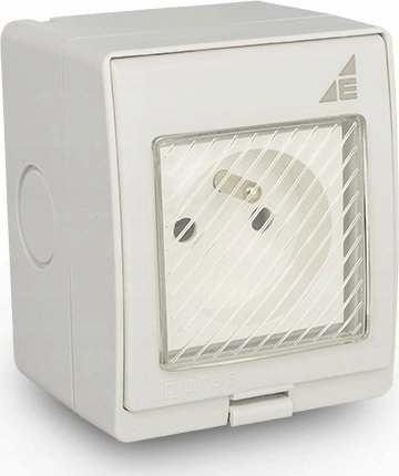 Elektro-Plast Single surface-mounted socket GPN IP55