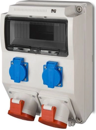 Elektro-Plast Construction switchgear 9 modules 2x2P+Z