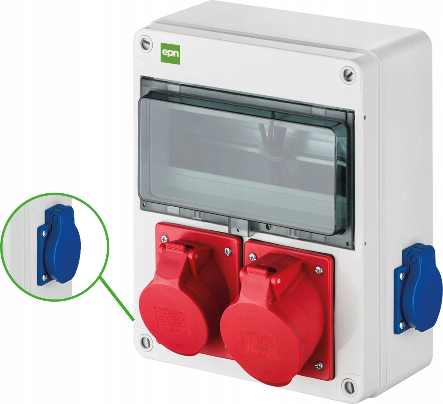 Elektro-Plast Construction switchgear RS 2x2P+Z 3P+N+Z