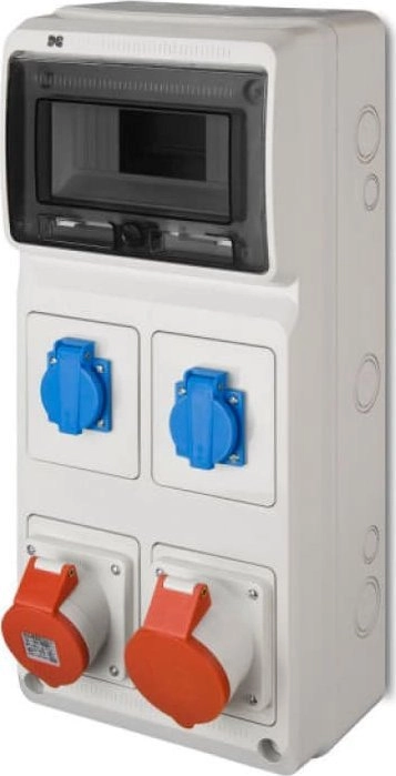 Elektro-Plast Rozdzielnica budowlana RS 8-mod. 2x2P+Z