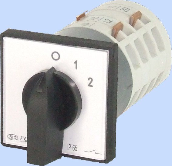 Elektromet Cam switch 0-1-2 5P 12A