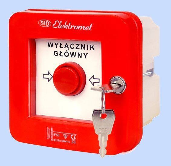 Elektromet Alarm switch with lock 2Z