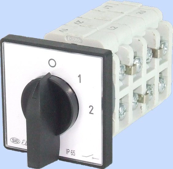 Elektromet Cam switch 0-1-2 3P 16A