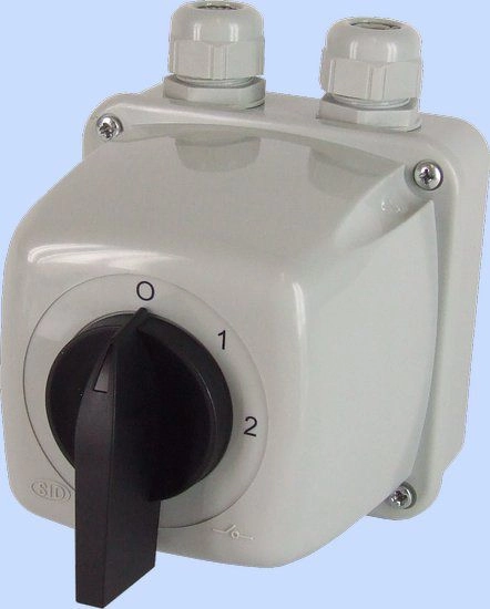 Elektromet Cam switch 0-1-2 5P 40A