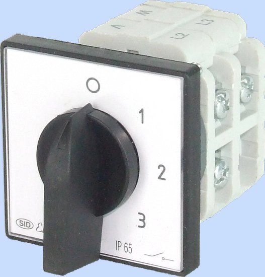 Elektromet Cam switch 0-1-2-3 3P 40A