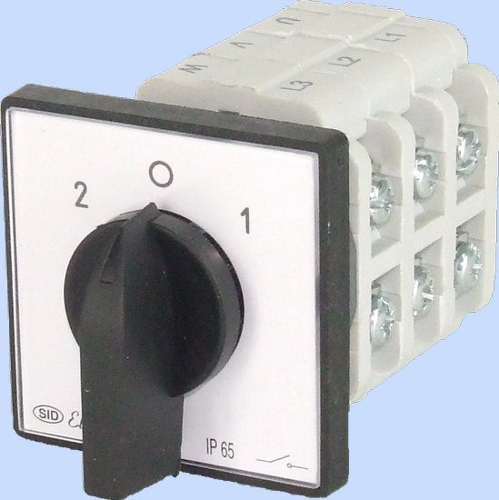 Elektromet Cam switch 2-0-1 3P 40A