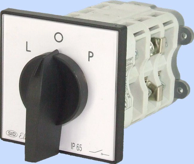 Elektromet L-0-P 3P 63A IP65 cam