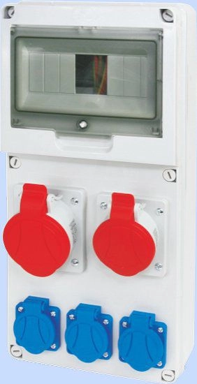 Elektromet Rozdzielnica budowlana 8 modułów 1x16A
