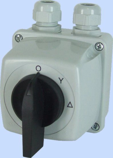 Elektromet Star-delta cam switch 16A 3P