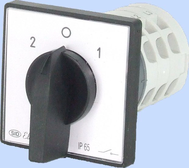 Elektromet Cam switch 2-0-1 3P 16A