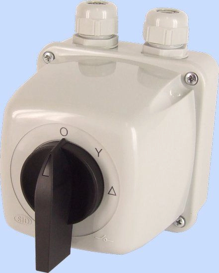 Elektromet Cam switch 0-star-delta 5P 25A