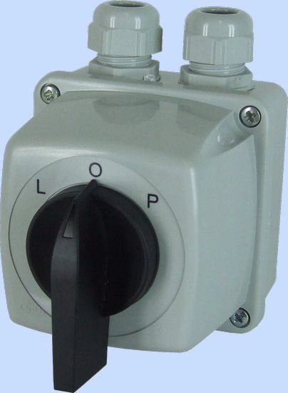 Elektromet L-O-P cam switch 25A 3P