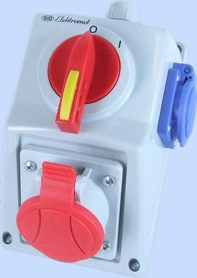 Elektromet Zestaw instalacyjny z gniazdem 5P